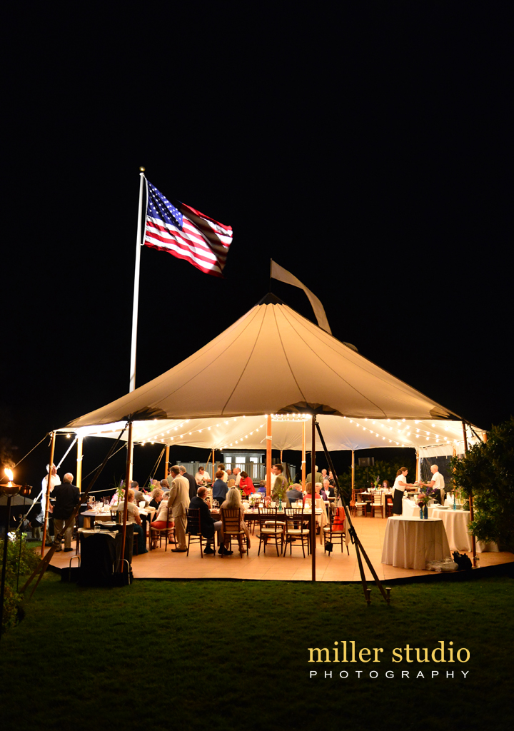 Bisto Lighting and Full Flooring in a Tidewater Sailcloth Tent